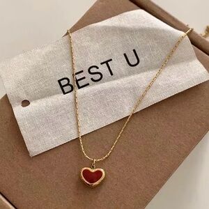 Gold Plated Heart Necklace